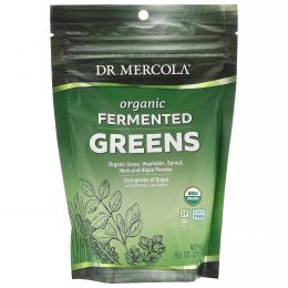 Dr. Mercola, Органическая ферментированная зелень, 270 г