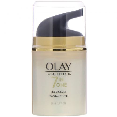 Olay, Total Effects, 7 в 1, увлажняющее средство, без отдушек, 50 мл (1,7 жидк. унций)