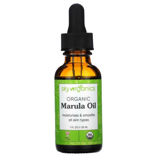 Sky Organics, Organic Marula Face Oil, 1 fl oz (30 ml)