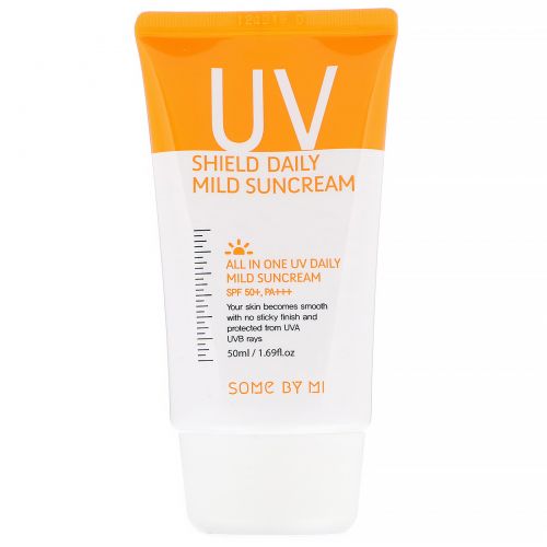 Some By Mi, UV Shield Daily Mild Suncream, SPF 50+ PA+++, 1.69 fl oz (50 ml)