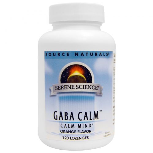 Source Naturals, Gaba Calm, 120 таблеток 120 таблеток