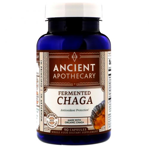 Ancient Apothecary, Fermented Chaga, 90 Capsules