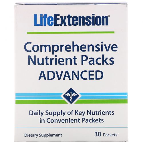 Life Extension, Пакетики с комплексом питательных веществ, усовершенствованные, 30 шт.