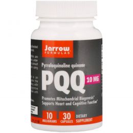 Jarrow Formulas, пирролохинолинхинон (PQQ), 10 мг, 30 капсул