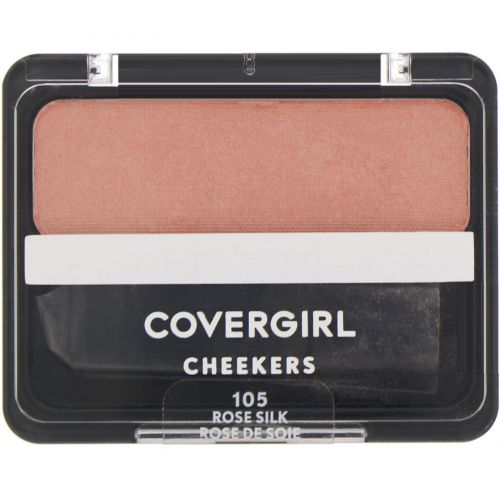 Covergirl, Cheekers, румяна, оттенок 105 «Розовый шелк», 3 г (0,12 унции)