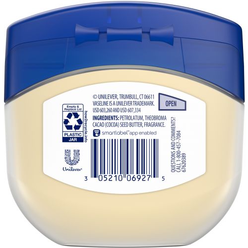 Vaseline, Мазь для глубокого увлажнения Healing Jelly, «Масло какао», 212 г