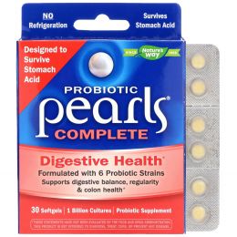 Nature's Way, Pearls IC, пробиотики для интенсивной терапии, 30 капсул