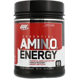 Optimum Nutrition, Энергия незаменимых аминокислот с фруктовым вкусом, 585г