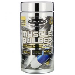 Muscletech, Pro Series, Muscle Builder, 30 Rapid-Release Capsules