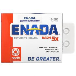 Co - E1, Enada NADH, 5 мг, 30 таблеток