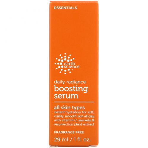 Earth Science, Daily Radiance Boosting Serum, 1 fl oz (29 ml)