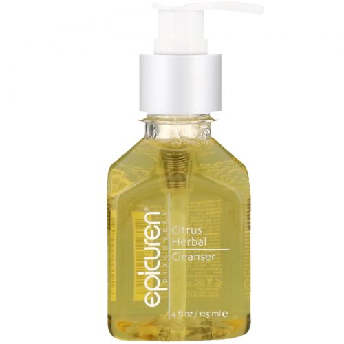 Epicuren Discovery, Citrus Herbal Cleanser, 4 fl oz (125 ml)