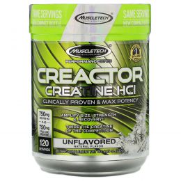 Muscletech, Creactor, без вкусовых добавок, 7,16 унций (203 г)