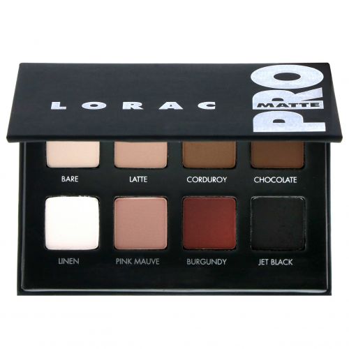 Lorac, Pro Matte Palette, палетка теней для век, 4 г