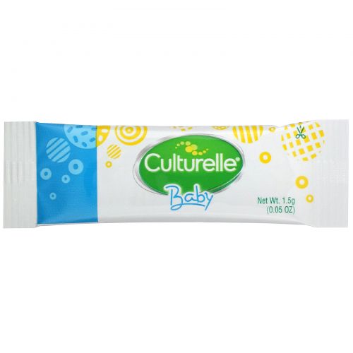 Culturelle, Probiotics, Baby, Grow + Thrive, Probiotics + Vitamin D Packets, 12-24 Months, 30 Single Serve Packets