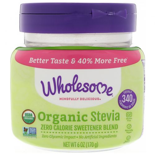 Wholesome Sweeteners, Inc., Organic Stevia, 6 oz (170 g)