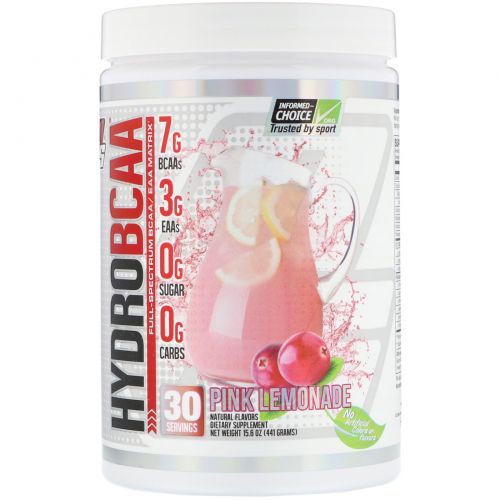 ProSupps, Hydro BCAA, Pink Lemoade, 15.3 oz (435 g)