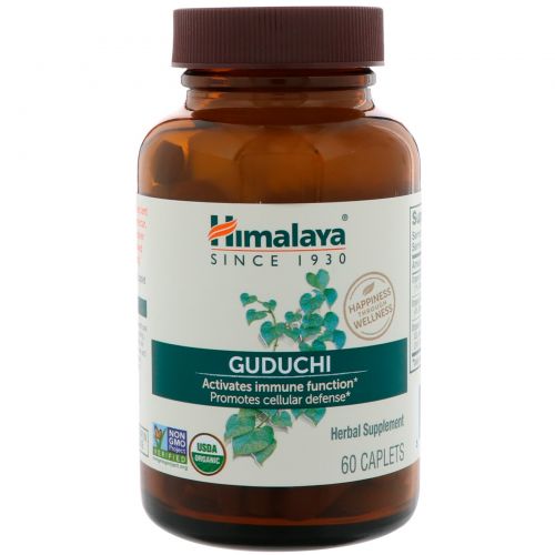 Himalaya Herbal Healthcare, Гудучи, 60 капсуловидных таблеток