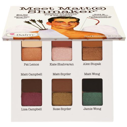 theBalm Cosmetics, Meet Matte Shmaker, Eyeshadow Palette, 0.34 oz (9.6 g)