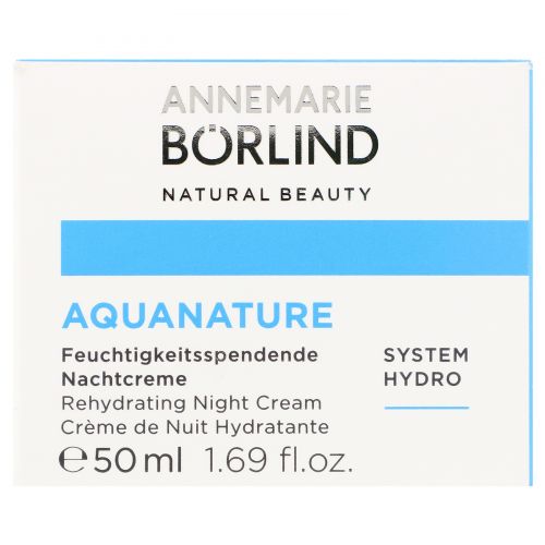 AnneMarie Borlind, Aqua Nature, Увлажняющий крем 24 часа, 1,69 жидких унции (50 мл)