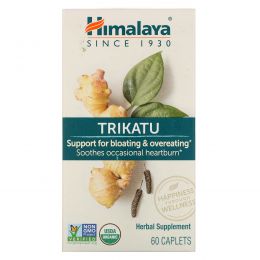 Himalaya Herbal Healthcare, Трикату, улучшение работы желудка, 60 капсул