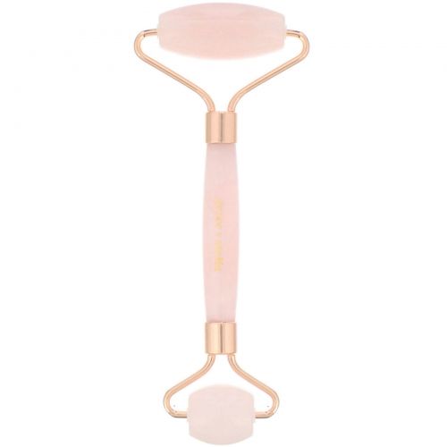 Grace & Stella, Rose Quartz Facial Roller, 1 Roller