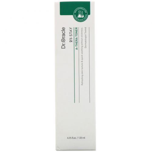 Dr. Oracle, 21;Stay, A-Thera Toner, 4.05 fl oz (120 ml)