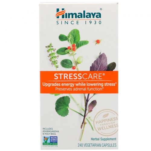 Himalaya Herbal Healthcare, StressCare, 240 вегетарианских капсул