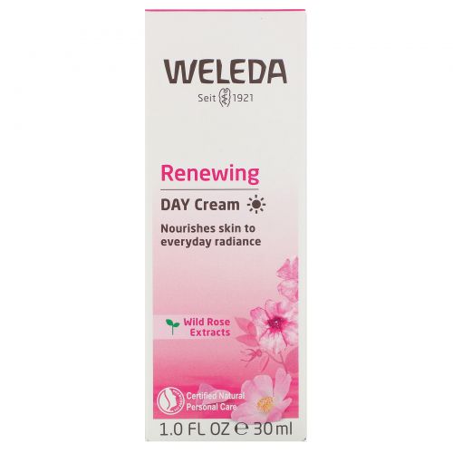 Weleda, Дикая роза, смягчающий дневной крем, 1,0 жидкая унция (30 мл)