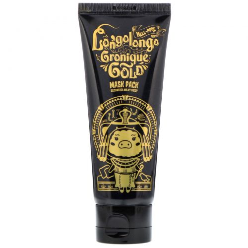 Elizavecca, Hell-Pore Longolongo Gronique Gold Mask Pack, 3.38 fl oz (100 ml)