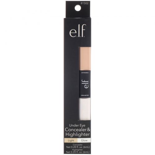 E.L.F. Cosmetics, Корректор под глаза и маркер, блеск /свет, 0.17 унции (5 г)/0.17 унции (5 г)